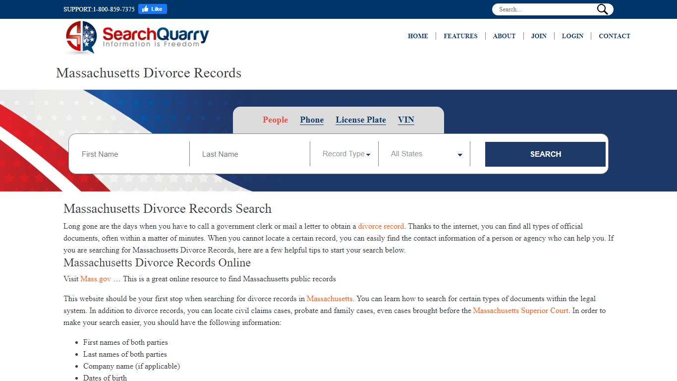 Free Massachusetts Divorce Records | Enter a First ... - SearchQuarry